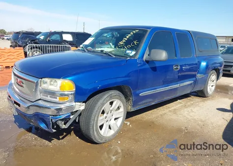 2004 GMC Sierra 1500 Sle из США, поврежденный, VIN 1GTEC19V14Z233324